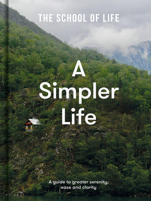 Title details for A Simpler Life by Alain de Botton - Wait list